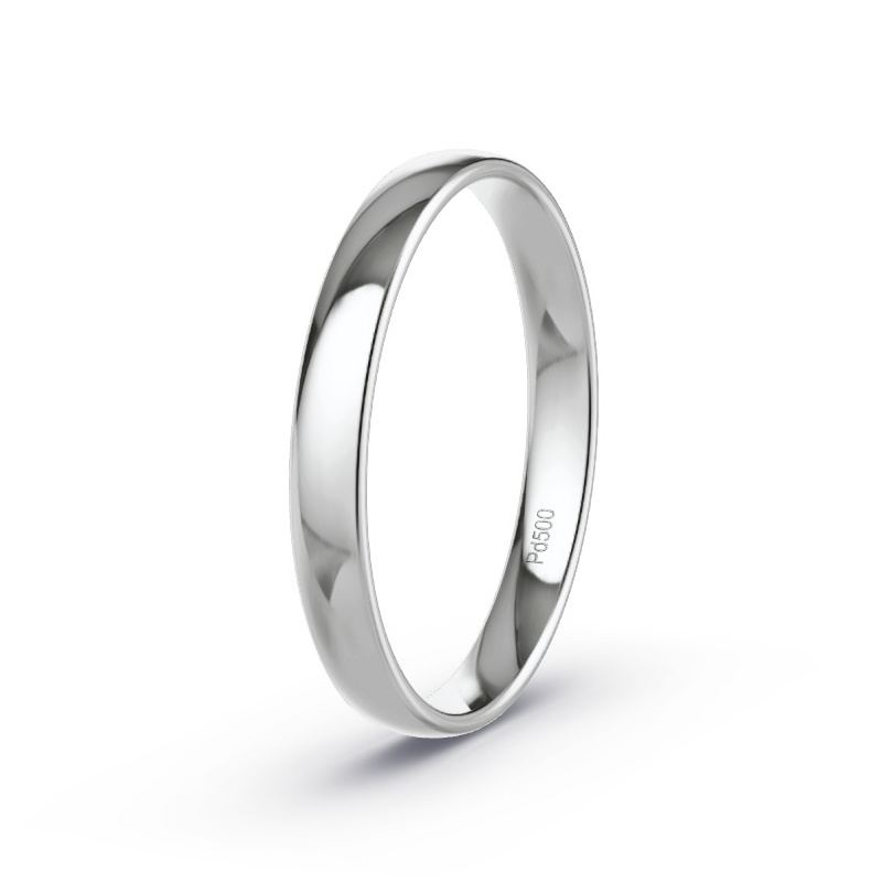 Wedding Ring 500 Palladium - Model N°2101