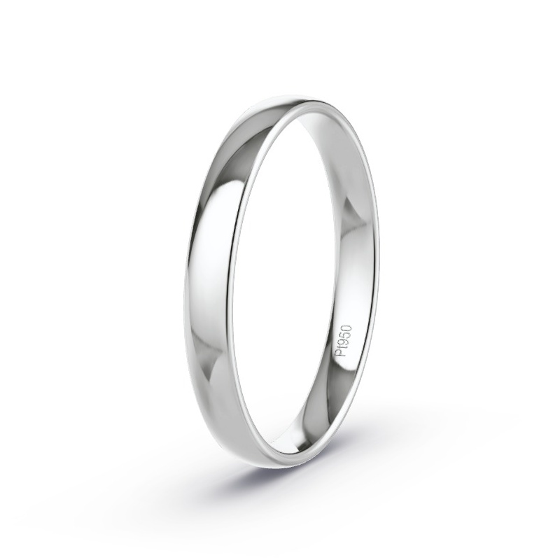 Wedding Ring 950/- Platinum - Model N°2101