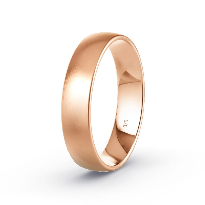 Trauring Rosegold 375 - Modell N°2106