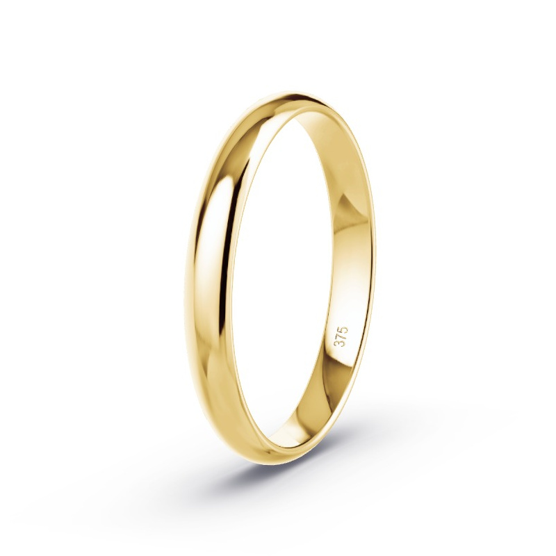 Wedding Ring 9ct Yellow Gold - Model N°2121