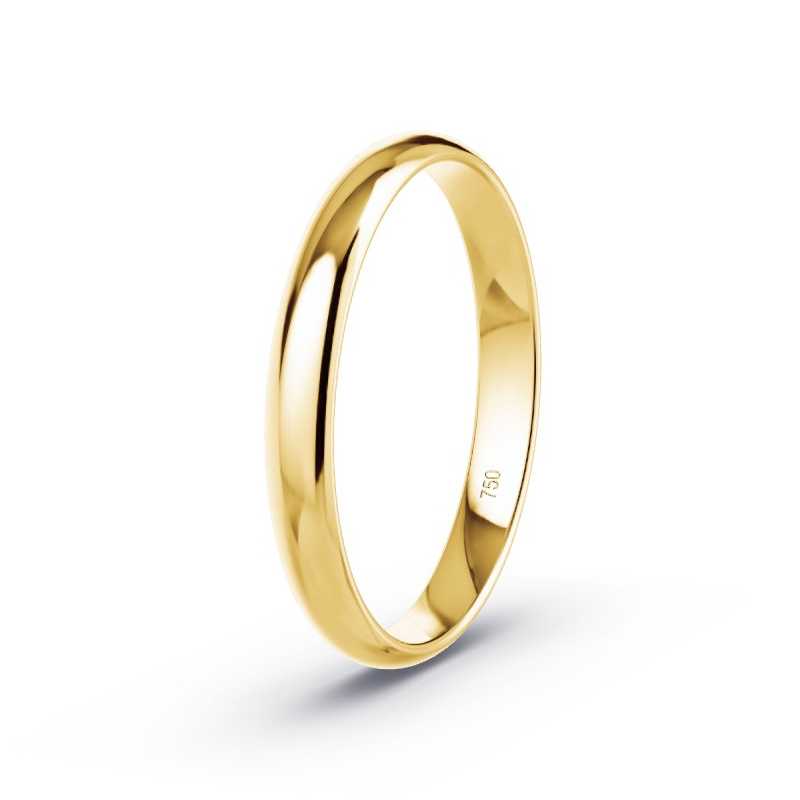 Wedding Ring 18ct Yellow Gold - Model N°2121