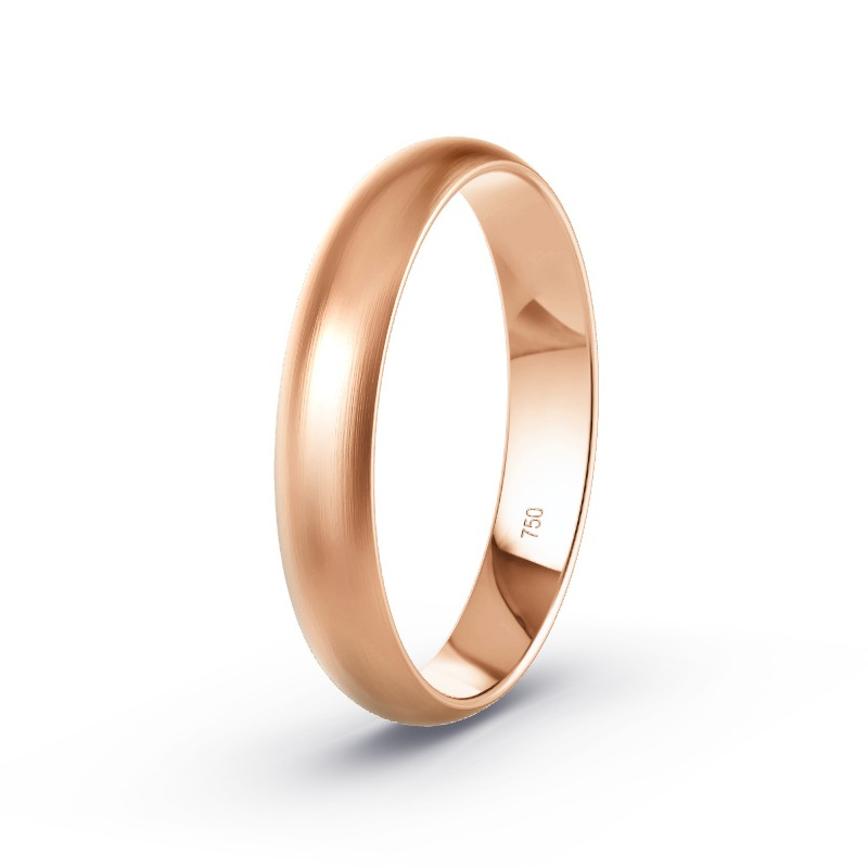 Trauring Rosegold - Modell N°2124
