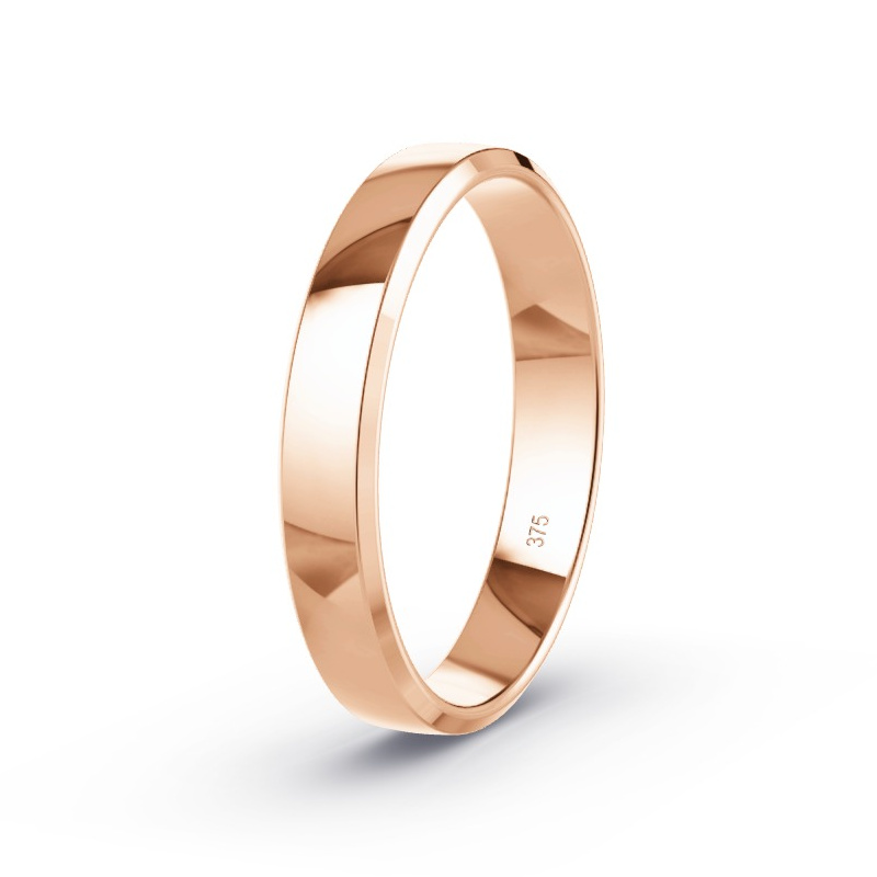 Wedding Ring 9ct Rose Gold - Model N°2131