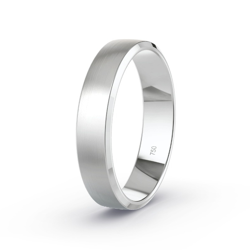 Trauring Weissgold - Modell N°2134 Trauring Weissgold - Modell N°2134