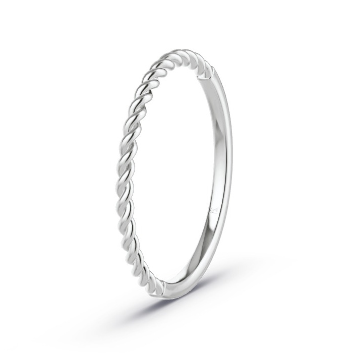 Memoire-Ring Weissgold - Modell N°4122 Memoire-Ring Weissgold - Modell N°4122