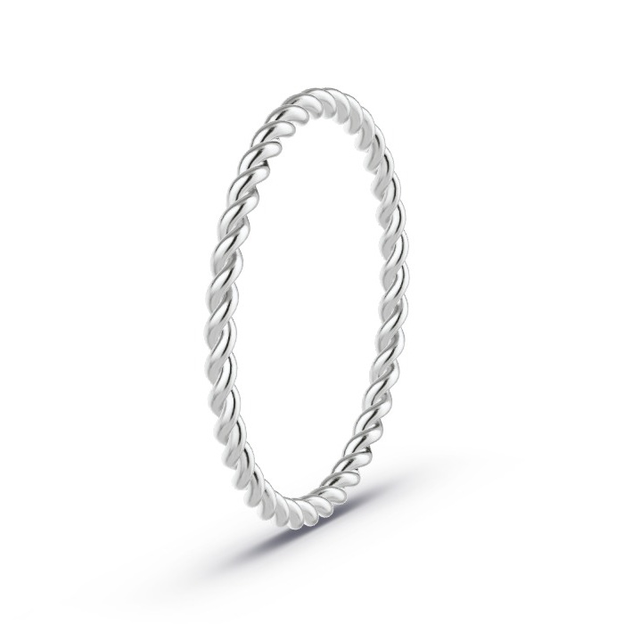 Memoire-Ring Weissgold - Modell N°4123 Memoire-Ring Weissgold - Modell N°4123