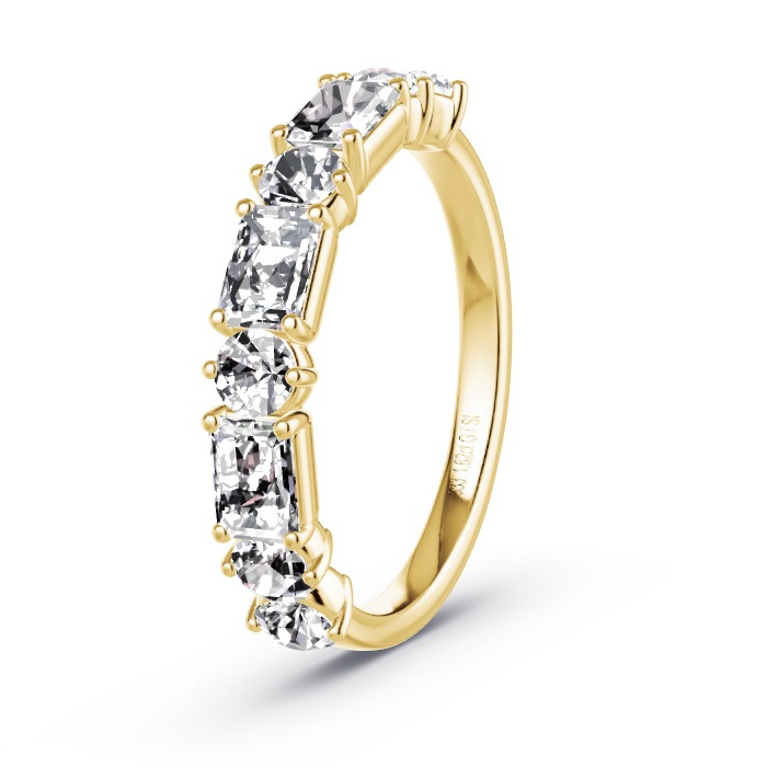 Memoire-Ring Gelbgold - 1.62 ct. Diamanten - Modell N°4148 Memoire-Ring Gelbgold - 1.62 ct. Diamanten - Modell N°4148
