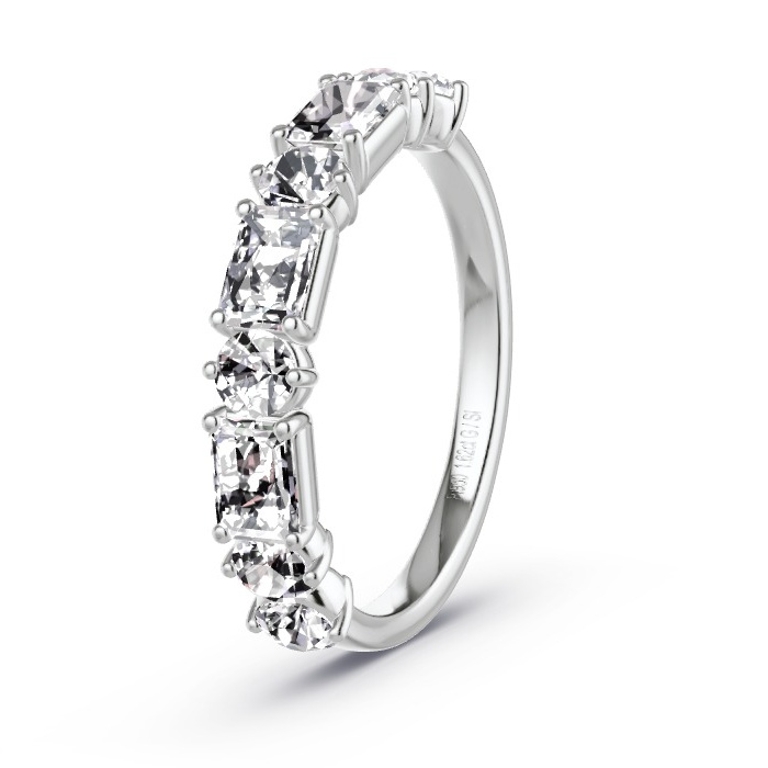 Memoire-Ring Platin - 1.62 ct. Diamanten - Modell N°4148 Memoire-Ring Platin - 1.62 ct. Diamanten - Modell N°4148