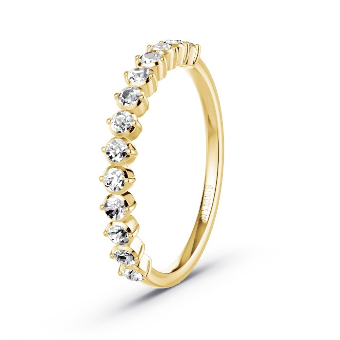Memoire-Ring Gelbgold - 0.39 ct. Diamanten - Modell N°4149 Memoire-Ring Gelbgold - 0.39 ct. Diamanten - Modell N°4149