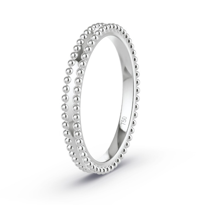 Memoire-Ring Weissgold - Modell N°4164 Memoire-Ring Weissgold - Modell N°4164