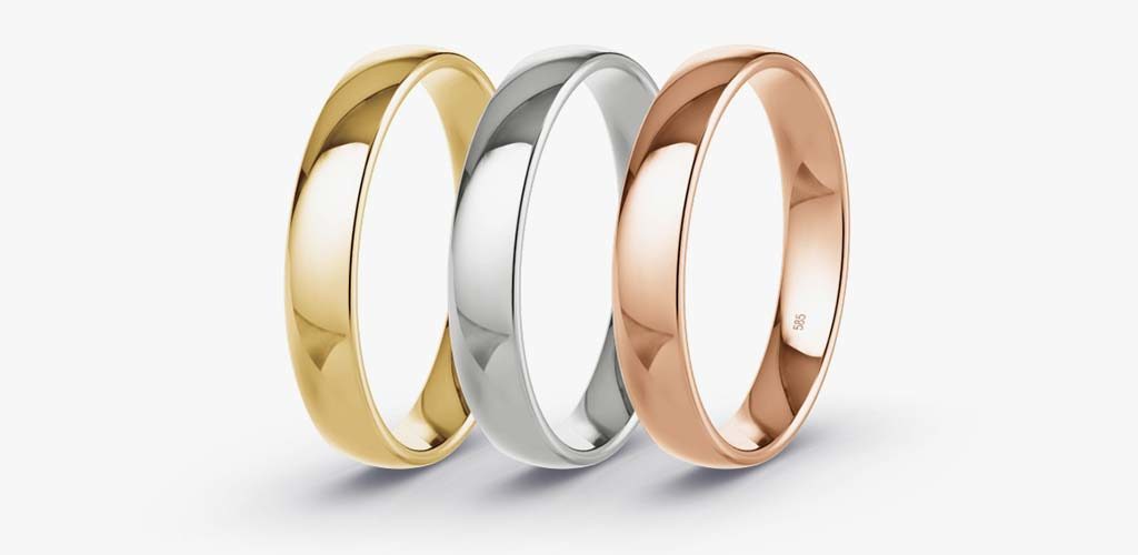 wedding ring different colours